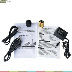 Sistema de Microfone de Conferência Sem Fio Solar Professional AK-168W