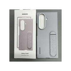 Capa Oficial Samsung Standing Case com Fita para Galaxy Z Fold8 Ultra Silicone Macio com Suporte Integrado e Alça Ergonômica