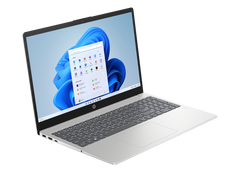 LAPTOP HP 15-fd0154wm | PRODUTIVIDADE E INTELIGÊNCIA ARTIFICIAL Grandes Destaques: Processador Intel® Core™ Ultra 5 | Ecrã IPS Touchscreen de 15.6" | Gráficos Intel® Arc™
