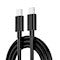 Wiwu wi-u001 Carregador de Parede com 20W PD e Porta USB-C (Preto/Branco)