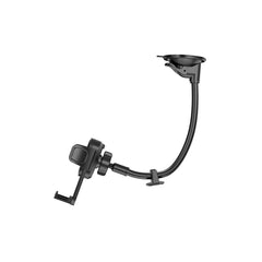 Suporte Automotivo WiWU Gentleman (WI-CH061) | Braço Longo Flexível Estilo Pescoço de Ganso com Núcleo de Aço Antivibração e Ventosa Ultra Potente