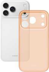 Capa KZDOO Air Skin Ultra Fina em PP para Smartphone Apple iPhone 17 Pro / iPhone 18 Pro / iPhone 17 Pro Max / iPhone 18 Pro Max - Acabamento Fosco Premium