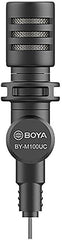 Microfone Condensador Miniatura Boya BY-M100UC Tipo C
