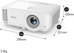 BenQ SVGA Business Projector (MS560) - 4,000 Lumens High Brightness - 20,000:1 High Contrast Ratio - Dual HDMI, VGA - Auto Keystone Correction - Simple Set Up - SmartEco Technology