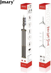 Tripé Profissional Jmary MT-75 | Altura de 2.10m – Cabeça Giratória Panorâmica e Carga até 5kg