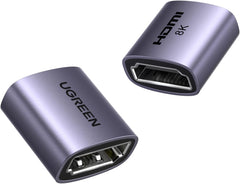 Acoplador Adaptador Extensor HDMI 2.1 8K UGREEN 90592 Fêmea para Fêmea (8K@60Hz / 4K@120Hz / 3D / eARC)