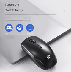 Kit Teclado e Mouse Sem Fio HP CS500 Wireless Combo (Preto)