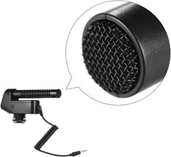 Microfone Condensador BOYA BY-VM600 para Câmeras DSLR