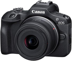Câmera Canon EOS R100 Mirrorless com Lente RF-S 18-45mm