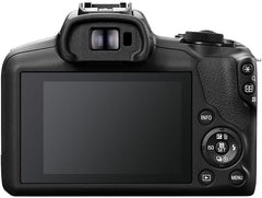 Câmera Canon EOS R100 Mirrorless com Lente RF-S 18-45mm