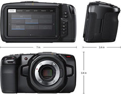 Blackmagic Design Pocket Cinema Camera 4K – CINECAMPOCHDMFT4K