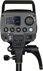 Godox MS300 Studio Strobe 300Ws 110V GN58 5600K Bowens Mount Monolight, Built-in Godox 2.4G Wireless System, 150W Modeling Lamp, Outstanding Output Stability, Anti-Preflash, 1/32 to 1/1 Steps Output