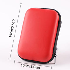 CASE MULTIFUNCTION HDD PORTABLE RED