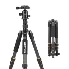 Tripé Zomei Q666C – Fibra de Carbono Profissional