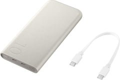 Samsung Battery Pack 25W – Power Bank 10.000 mAh | Super Fast Charging | Modelo EB-P3400XUEGUS (Bege)