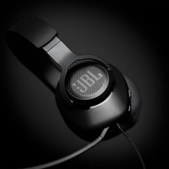 Headset Gamer JBL Quantum 100 Wired Over-Ear com Microfone Removível