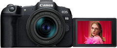Câmera Mirrorless Full-Frame Canon EOS R8 com Lente RF 24-50mm f/4.5-6.3 IS STM