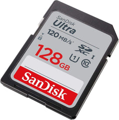 Cartão de Memória SanDisk Ultra SDXC 128GB UHS-I Class 10 (140MB/s)