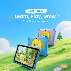 Tablet Infantil Blackview Link 1 Kids 8.68" | 4GB RAM, 64GB de Armazenamento, Bateria de 5000 mAh, Sistema com Espaço iKids e Design Compacto