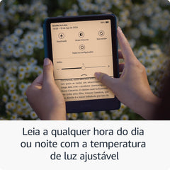 Leitor de Livros Digitais Amazon Kindle Paperwhite (12ª Geração) 16GB Tela 7" Antirreflexo IPX8 com Luz Quente Ajustável - Preto