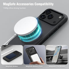 Capa Nillkin Super Frosted Shield Pro Híbrida Anti-Impacto com Microtextura Antiderrapante para Smartphone Apple iPhone 17 Pro Max / iPhone 18 Pro Max (6.9") - Preto