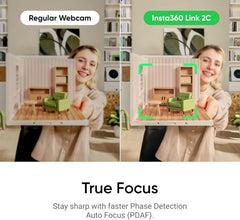 Webcam 4K AI Insta360 Link 2C