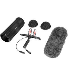 BOYA BY-WS1000 – Sistema de Suspensão e Pára-brisas para Microfone Shotgun
