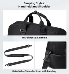 Arctic Hunter LXB00842 – Bolsa de Viagem / Duffle Bag (Preto & Khaki)