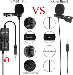 BOYA Microfone Lapela BY-M1 Pro