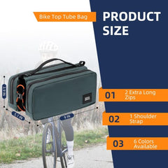 Bolsa ROCKBROS Bike Top Tube Bag – 2L