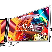 Portable Monitor – Extensor de Tela para Laptop IPS FHD 1080P – Modelos S14 (14") e S3 (15,4")