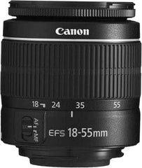 Kit Canon EOS 4000D com lente 18-55mm, cartão de memória e bolsa