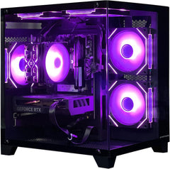SAMA Shadow Case – PC Gamer Intel Core i7-13700F, RTX 4070, 32GB DDR5, 1TB SSD NVMe