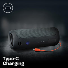 Coluna Bluetooth Portátil JBL Flip Essential 2 | Potência de 20W RMS, Até 10 Horas de Bateria, Certificação IPX7 À Prova D’água e Conexão Tipo-C