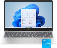 LAPTOP HP 15-fd0133wm | COMPACTO, EFICIENTE E FIÁVEL Processador Intel® Core™ i3 (8 Núcleos) | Ecrã 15.6" Full HD IPS | Armazenamento Rápido de 512 GB SSD