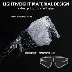 ROCKBROS Óculos Esportivos Photochromic Cinza – Mod. 14110006004