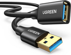 Cabo Extensor UGREEN USB 3.0 A Macho para A Fêmea – 1 Metro (10368)