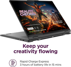 Portátil Conversível Lenovo Yoga 7i 2-em-1 16" FHD (Intel Core Ultra 7 / 16GB / 1TB SSD / Touch)