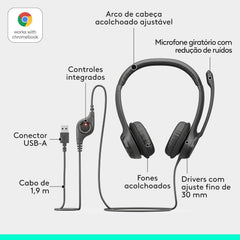 H390 USB Computer Headset