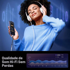 Adaptador Áudio UGREEN US211 (30756) Lightning para Fêmea 3,5mm Certificado Apple MFi Plug and Play