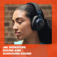 AUSCULTADORES SEM FIOS JBL LIVE 770NC Destaques: Cancelamento de Ruído Adaptativo (ANC) | Bluetooth 5.3 | Até 65 Horas de Bateria