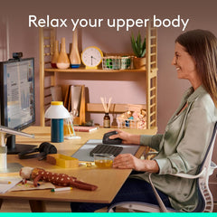 Rato Ergonómico Vertical Sem Fio Logitech Lift Ângulo de 57° Conexão Bluetooth e Logi Bolt Sensor 4000 DPI Autonomia 24 Meses