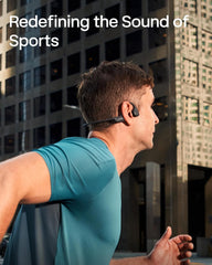 Fones de Ouvido Esportivos Shokz OpenRun Pro 2 Condução Óssea e Aérea Bluetooth