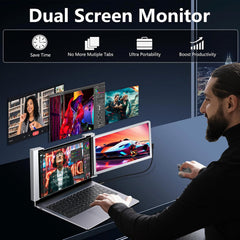 Portable Monitor – Extensor de Tela para Laptop IPS FHD 1080P – Modelos S14 (14") e S3 (15,4")