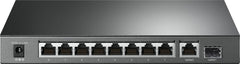 Switch 10 Portas TP-LINK TL-SG1210P Gigabit c/ 8 Portas PoE + 1 Slot SFP