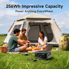 Estação de Energia Portátil ALLPOWERS P300 | 256Wh, 300W – Bateria LiFePO4 com Função UPS