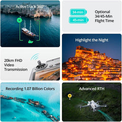 Drone DJI Mini 4 Pro com Controlador RC-N2