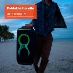 🔊 JBL PartyBox Club 120 – Caixa de Som Bluetooth Portátil com Show de Luzes