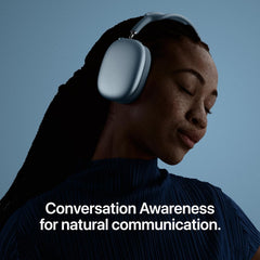 Auscultadores Sem Fios Premium Apple AirPods Max 2 | Cancelamento de Ruído Ativo Pro, Áudio Adaptável, Som Espacial Personalizado com Rastreio de Cabeça e Tradução ao Vivo