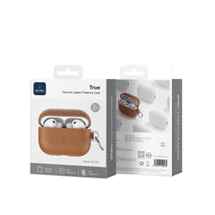 Capa Protetora WiWU Premium Leather (HC-201) | Couro Bovino Genuíno de Alta Qualidade, Proteção 360° com Forro em Microfibra e Compatível com Carregamento Sem Fio
